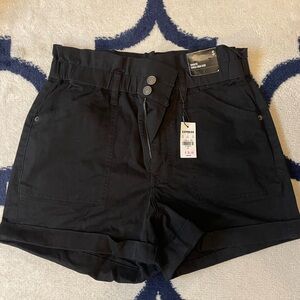 Express High rise Paper Bag Shorts NWT